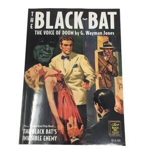 The Black Bat #9 - Black Bat's Invisible Enemy & The Voice of Doom -Classic Pulp